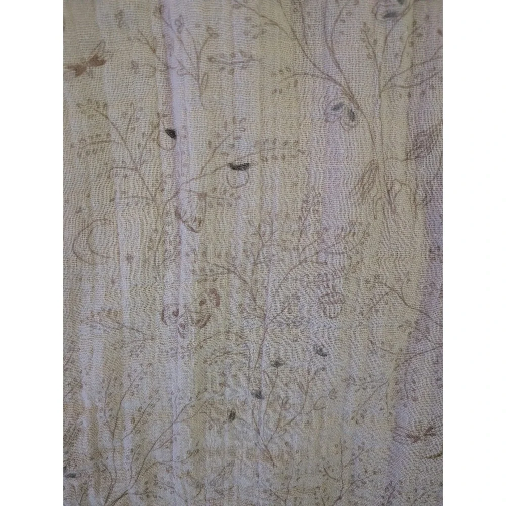 Pehr Sleep Bag Kid 0-9M Organic Cotton Cottagecore Whimsical Nature Print Earthy